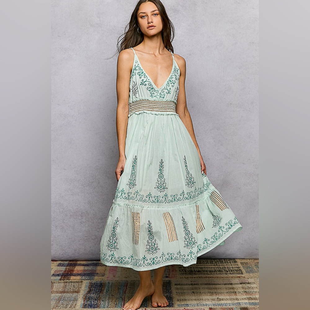 Mint Julep Maxi Dress